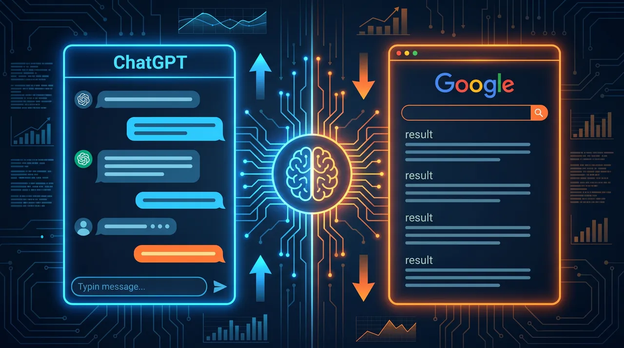 ChatGPT vs Google検索、学習効果が高いのはどっち？8日間実験が示す衝撃の結果