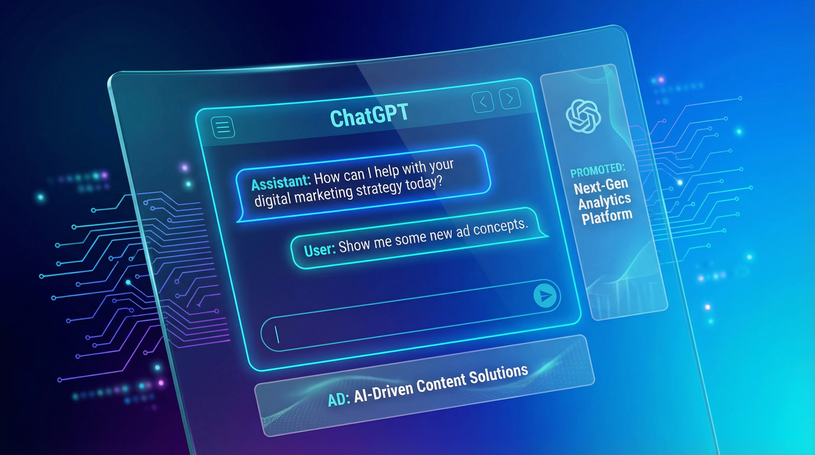 ChatGPTに広告が登場！中小企業が知っておくべきビジネスへの影響と対策